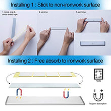 Carica l&#39;immagine nel visualizzatore di Gallery, 20Led Armadio Sensore Movimento Luce, Wireless Luci 20LED-2, Bianco Freddo - Ilgrandebazar