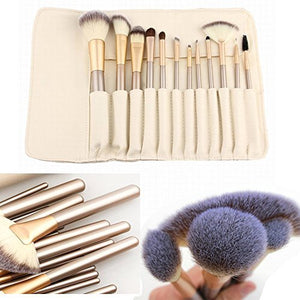 LZYMSZ 12pcs Pennelli trucco professionale Set Kit essenziale Item 5 - Ilgrandebazar