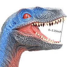 Carica l&#39;immagine nel visualizzatore di Gallery, Lebze Burattino di Mano Velociraptor Dinosauro Action Figure - Ilgrandebazar