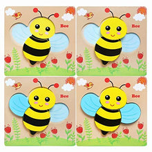 Carica l'immagine nel visualizzatore di Gallery, Afufu Puzzle in Legno, Giochi Bambini 1 2 3 4 Anni, Animali Da Fattoria