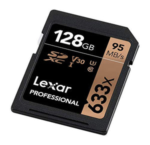 Lexar Schede Professional 633x 128GB SDXC UHS-I - Ilgrandebazar