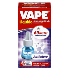 Carica l'immagine nel visualizzatore di Gallery, Vape Ricarica Liquida Antiodore, Protegge da Zanzare e Combatte Odori di Umidità e Chiuso, 60 Notti, 1 Unità