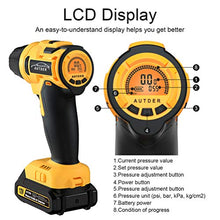 Carica l&#39;immagine nel visualizzatore di Gallery, AUTDER Pompa di Aria del Compressore 2600mAh 140PSI 12V DC della di... - Ilgrandebazar