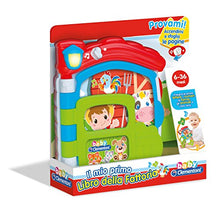Carica l&#39;immagine nel visualizzatore di Gallery, Clementoni-il Mio Primo Libro della Fattoria, 17222 Multicolore