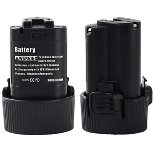 [2-Pacco]Dosctt 3000mAh Batteria Sostituzione per Makita BL1013 10,8V BL 1013
