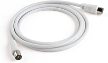 Carica l'immagine nel visualizzatore di Gallery, Meliconi Cavo per Antenna da 2 m, Bianco