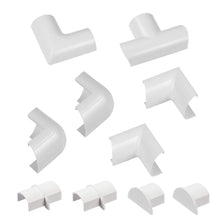 Carica l&#39;immagine nel visualizzatore di Gallery, D-Line CLOAP3015W Accessori a Scatto - 30mm (P) x 15mm Mini (30x15mm), Bianco - Ilgrandebazar