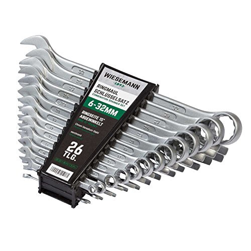 Set chiavi con forchetta e anello da 26 pezzi 6-32 26 (6-32 mm) - Ilgrandebazar