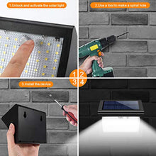 Carica l&#39;immagine nel visualizzatore di Gallery, Luce Solare Esterno, Yacikos 【Super Luminoso】 60 LED Lampada con... - Ilgrandebazar