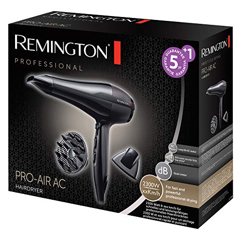 Remington AC5999 Pro-Air AC Asciugacapelli Professionale, flusso d’aria: 130...