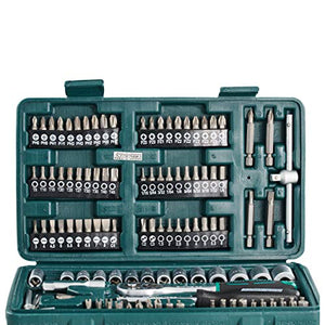Mannesmann M29166 - Set chiavi a tubo, a cricchetto, In valigetta di... - Ilgrandebazar