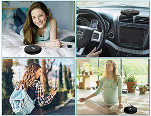 Gueray Lettore CD Portatile con Batteria al litio 1400 mAh incorporato Nero 01
