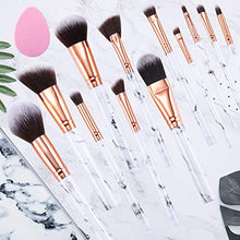 Carica l&#39;immagine nel visualizzatore di Gallery, Pennelli Make Up Start Makers12Pcs Set di Per Trucco in Marmo 12PCS