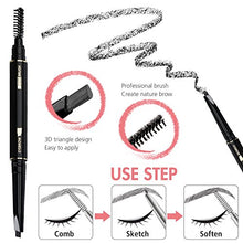 Carica l&#39;immagine nel visualizzatore di Gallery, Jamber 5PCS set rasoio per sopracciglia, Teeenzer &amp; curvo in acciaio INOX...