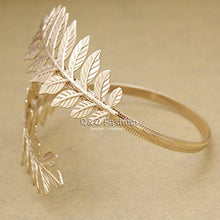 Carica l&#39;immagine nel visualizzatore di Gallery, RechicGu greco Roman Laurel Leaf braccialetto bracciale Vintage Gold