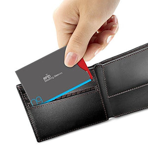 Protezione RFID, Aerb 16-Pack RFID blocco carta di Credito/Debito e Grigio