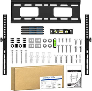 deleyCON MK-W-2 – Universal Staffa a Muro per TV - Hasta 75 kg- Inclinación - Ilgrandebazar