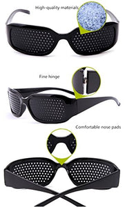 DAUCO Unisex Occhiali Forati a Fori in PC Stenopeici Anti Typ4