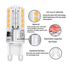 Carica l&#39;immagine nel visualizzatore di Gallery, Lampadina LED G9, 5W 32x2835 SMD Risparmio Energetico Bianco Caldo 3000k