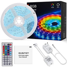 Carica l&#39;immagine nel visualizzatore di Gallery, OUSFOT LED Striscia 5M RGB 150 LED, Strisce 5050 per Esterni Interno,... - Ilgrandebazar