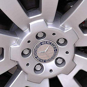 IGGY 4X Tappi Coprimozzo Mercedes da 75mm per Borchie Cerchi Lega - Classe A...
