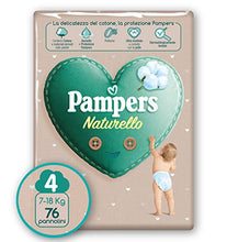 Carica l&#39;immagine nel visualizzatore di Gallery, Pampers Naturello Maxi, 76 Pannolini, Taglia 4 (7-18 kg) Maxi - Ilgrandebazar