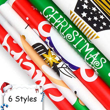 Carica l&#39;immagine nel visualizzatore di Gallery, DERAYEE Sacchetti Regalo Natale,34 pezzi Busta Regalo Natalizi con Coulisse,Borsa di Regalo Varie Misure per Feste di Natale(6 stili)