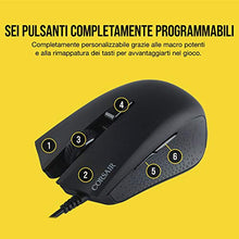 Carica l'immagine nel visualizzatore di Gallery, Corsair Harpoon PRO RGB, FPS/MOBA Mouse Gaming Ottico 12000 DPI Ottico...