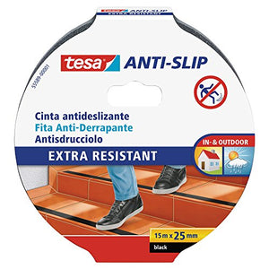 tesa Nastro Antiscivolo - Adesivo per l'Uso Interno ed Esterno -... - Ilgrandebazar