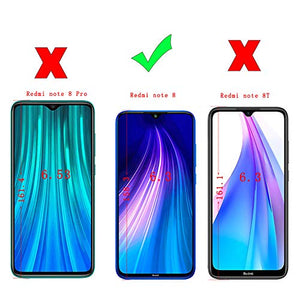 AILRINNI Cover per Xiaomi Redmi Note 8 + Pellicola Protettiva in Trasparente - Ilgrandebazar