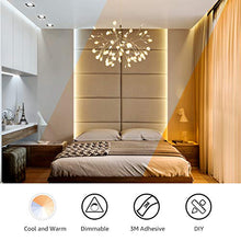 Carica l'immagine nel visualizzatore di Gallery, Lepro 10M Striscia LED Dimmerabile, 3000K-6000K (Bianco Caldo a Freddo) Strisce LED Autoadesive, 3 Modalità, 600 LED SMD 2835, 12V Striscia Luminosa LED Flessibile per Decorazione Interna Casa Festa