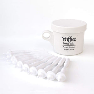 Yoffee Nose Wax 50g- Cera depilatoria per naso. Kit indolore la... - Ilgrandebazar