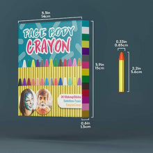 Carica l&#39;immagine nel visualizzatore di Gallery, JamBer 28 Colori Face Paint, pastelli matite da Trucco sicure e 28colore - Ilgrandebazar