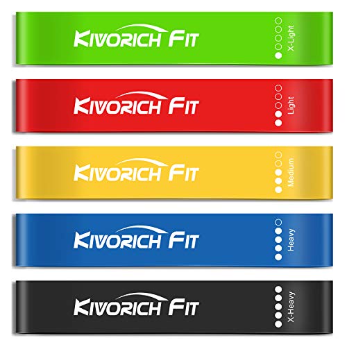 Kivorich Fit Elastici Fitness, Banda Elastica Fasce Elastiche di Resistenza...