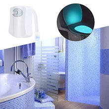Carica l&#39;immagine nel visualizzatore di Gallery, Luce WC per Bagno，Lampada Notturne Bagno Led Batteria con Sensore di... - Ilgrandebazar