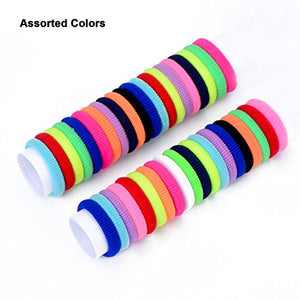 100 Pezzi Elastici per Capelli Legami Mini Fasce Piccoli... - Ilgrandebazar