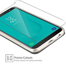 Carica l&#39;immagine nel visualizzatore di Gallery, Leathlux Cover per Samsung Galaxy J6 2018 Custodia + Pellicola Vetro... - Ilgrandebazar