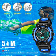 Carica l'immagine nel visualizzatore di Gallery, SoKy Orologio Sportivo Impermeabile per Bambini - Migliori Regali blue - Ilgrandebazar