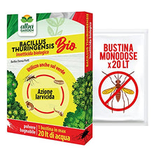 Carica l&#39;immagine nel visualizzatore di Gallery, Albagarden - Insetticida Antizanzare Naturale Biologico - Bacillus Thuringiensis, Larvicida Per Disinfestazione Zanzare Interno E Per Esterno - Repellente Naturale Contro Insetti. Polvere x 10 gr
