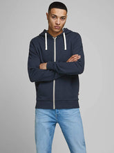 Carica l'immagine nel visualizzatore di Gallery, JACK &amp; JONES Jjeholmen Sweat Zip Hood Noos Felpa Uomo