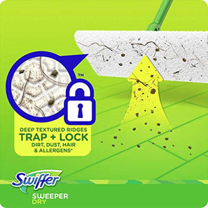 Swiffer Starter Kit Scopa Lavapavimenti per Pulizia di Pavimenti, in Legno... - Ilgrandebazar
