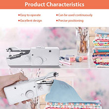 Carica l'immagine nel visualizzatore di Gallery, Charminer Mini Macchina da Cucire Portatile, DIY Bianco - Ilgrandebazar