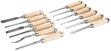 Carica l'immagine nel visualizzatore di Gallery, Silverline 250241 - Set 12 sgorbie 135 mm