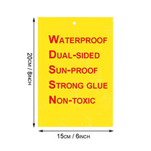 Carica l&#39;immagine nel visualizzatore di Gallery, Ecwin 20 Pezzi Trappola per Mosche Trappole Appiccicose Gialle Plant 20 - Ilgrandebazar