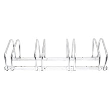 Carica l'immagine nel visualizzatore di Gallery, Relaxdays Parcheggio per Le Bici Fino a 4 Posti Stand Biciclette Argento