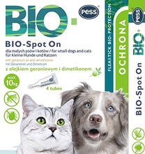 Carica l&#39;immagine nel visualizzatore di Gallery, Bio Spot-On 4 Pipette I Prodotto Naturale Contro zecche e pulci Protezione... - Ilgrandebazar