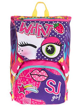 Carica l&#39;immagine nel visualizzatore di Gallery, Zaino Estensibile Big, Facce da SJ, 28 Lt, Rosa, Sdoppiabile, Scuola &amp; Tempo...