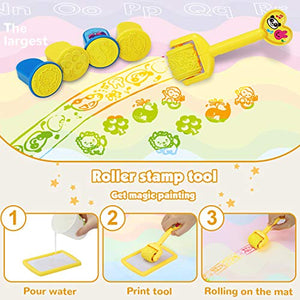 Fivejoy Tappeto Doodle Grande 150×100cm, Tappetino da Disegno Magico,... - Ilgrandebazar