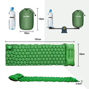 Zacro Materasso da Campeggio Gonfiabile,Impermeabile,75 * 23 * 2.2inch...