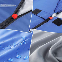 Carica l'immagine nel visualizzatore di Gallery, Glymnis Sacco a Pelo Ultraleggero con Cuscino Gonfiabile Sacchi a Blu